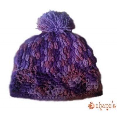 Nepal Hand Knitted Woolen Hat - WL-026