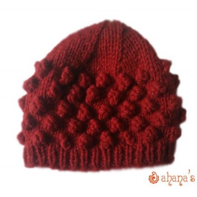 Nepal Hand Knitted Woolen Hat - WL-033